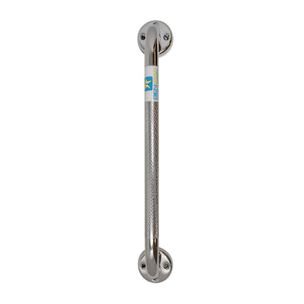 Agarradera 16 Pulg (40.61 Cm) Moleteada Cromada