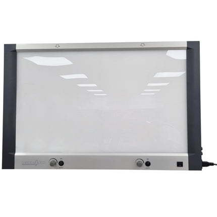 Negatoscopio Plano 2 Placas LED 6300 Lux