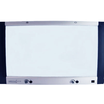Negatoscopio Plano 2 Placas LED para Mamografia 13 000 Lux