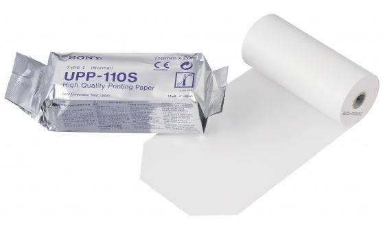 Papel Termico Opaco Rollo 110mm X 20 M