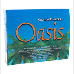 Preservativo Oasis de Hule Latex Oasis C/144