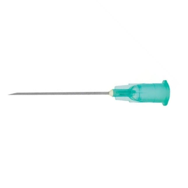 Aguja Desechable 21g X 32mm Verde