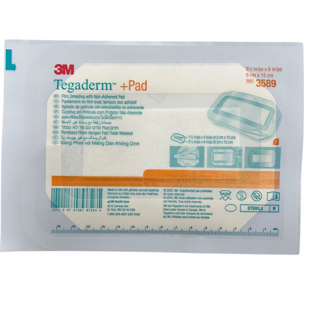 Aposito con Cojin Tegaderm+pad 9 X 15 Cm