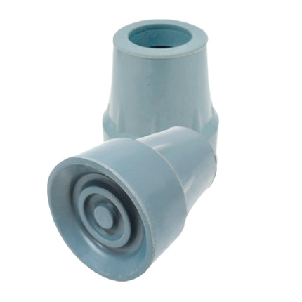 Regaton de 7/8 pulg. para muleta par color gris