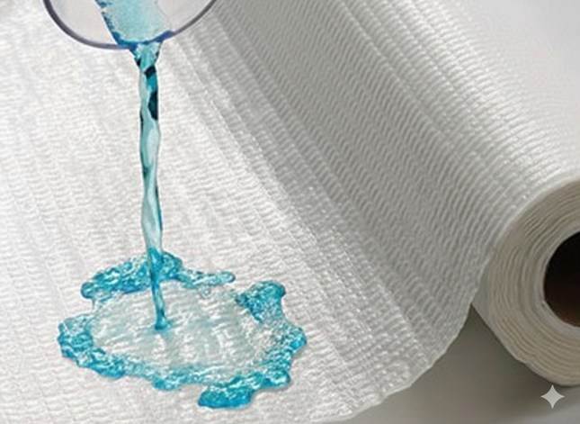 Rollo de papel precortado poli para mesa de exploración 53 cm x 30 mt