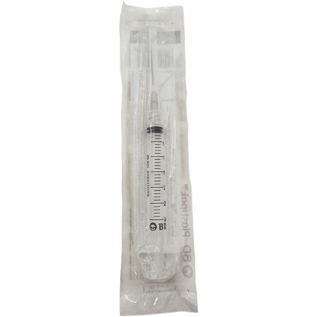 Jeringa Desechable 3ml con Aguja 22g X 32mm