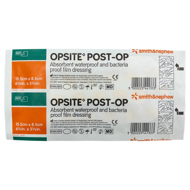 Opsite Post-op 15 X 8.5 Cm Pelicula Transparente Hidrofilica con Aposito