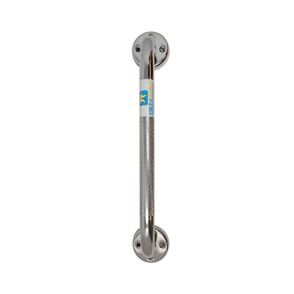 Agarradera 12 Pulg (30.48 Cm) Moleteada Cromada