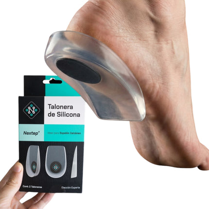 Talonera de Silicona con Gel para Espolón Calcáneo | Nextep