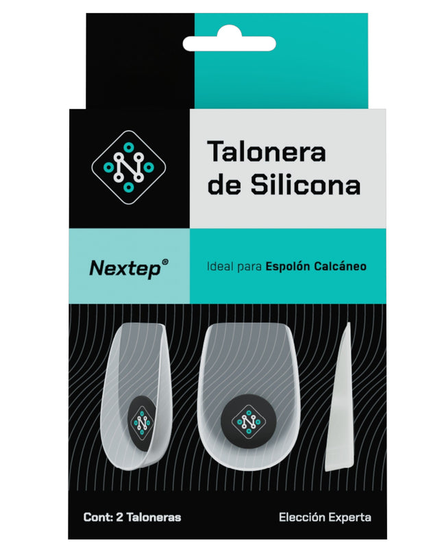 Talonera de Silicona con Gel para Espolón Calcáneo | Nextep