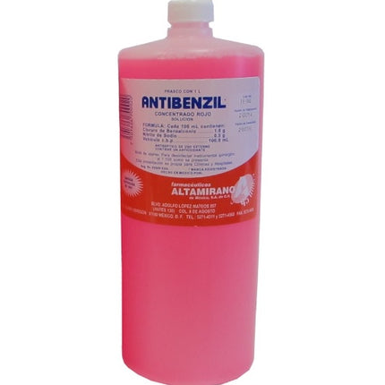 Antibenzil Concentrado Rojo de 1 Litro
