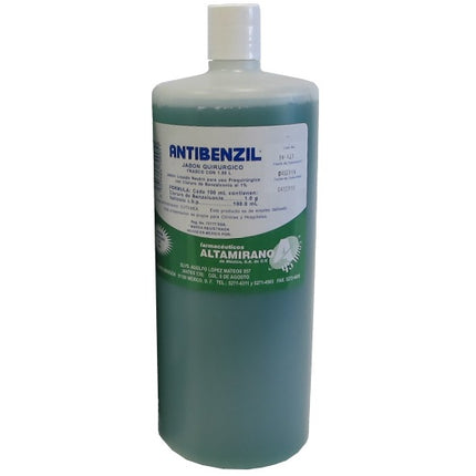 Antibenzil Jabon Quirurgico 1 Litro