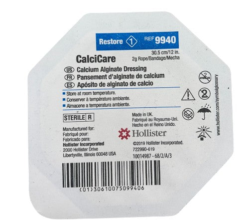 Apósito de Alginato de Calcio en Mecha 30 cm Restore Calcicare 9940 - Hollister