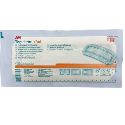 Aposito con Cojin Tegaderm+pad 9 X 25 Cm