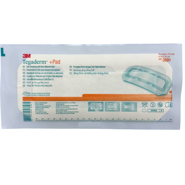 Aposito con Cojin Tegaderm+pad 9 X 25 Cm