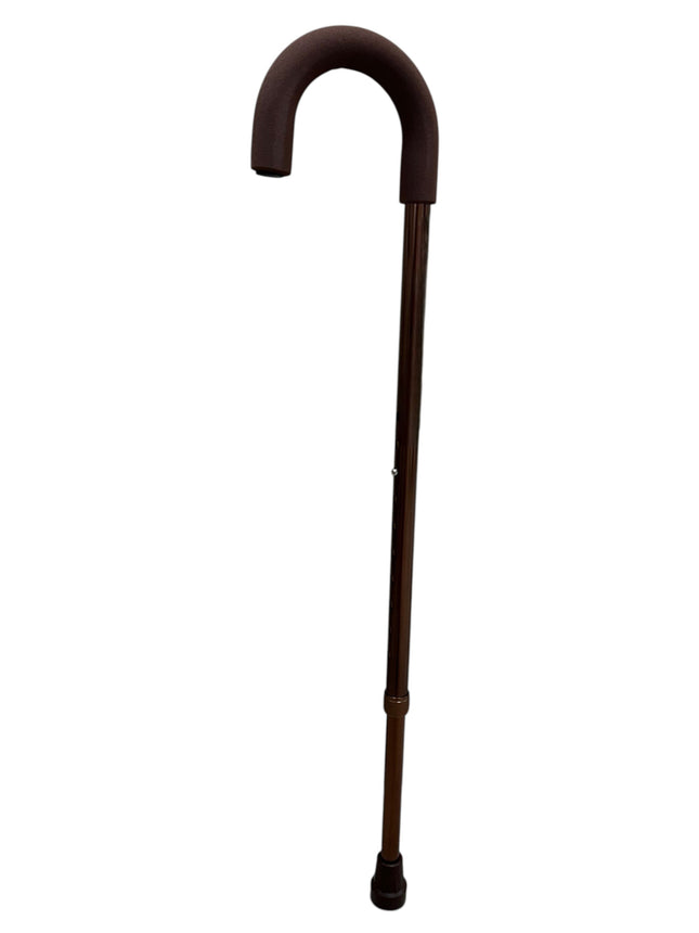 Bastón Mango Curvo Acojinado de 1 Apoyo Bienestar