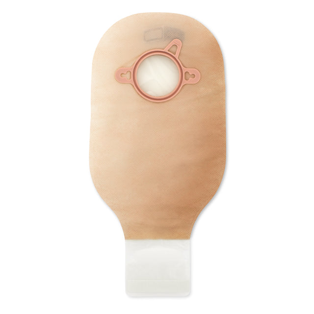 Bolsa drenable colostomía new image transparente con filtro, cierre lockn roll, dorso confort aro 57 mm