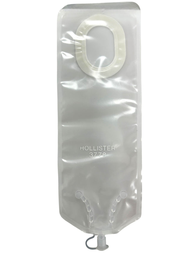 Bolsa Neonatal Drenable Transparente con Pinza Suave de Alambre y Barrera Cutánea Plana SoftFlex Recortable Pouchkins de Hollister