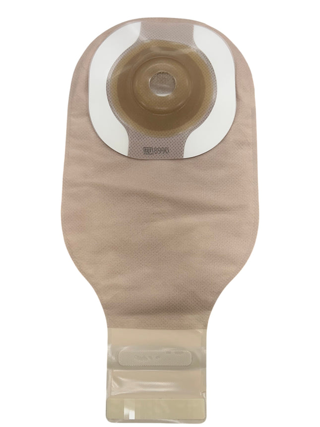 Bolsa con Barrera para Ostomía 8990 Drenable de Una Pieza Convexa CeraPlus™ Precortada a 19 mm de Hollister