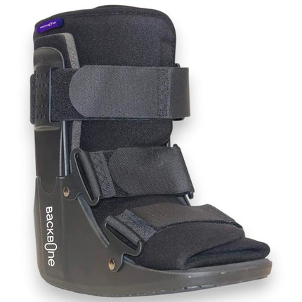Bota Ortopédica Corta Walker B-Walk Negra | Backbone
