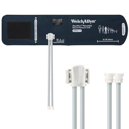Brazalete FlexiPort Reutilizable 2 Tubos tipo bloqueo | Welch Allyn