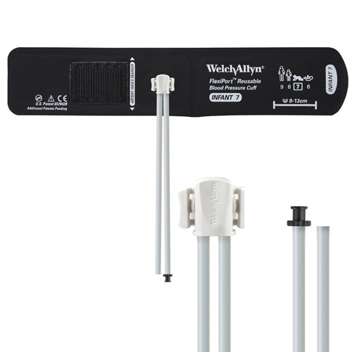 Brazalete Welch Allyn FlexiPort® Reutilizable de 2 Tubos