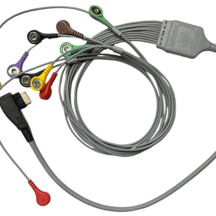 Cable Holter HDMI de 10 Puntas (Broche) para Electrocardiografía y Diagnóstico