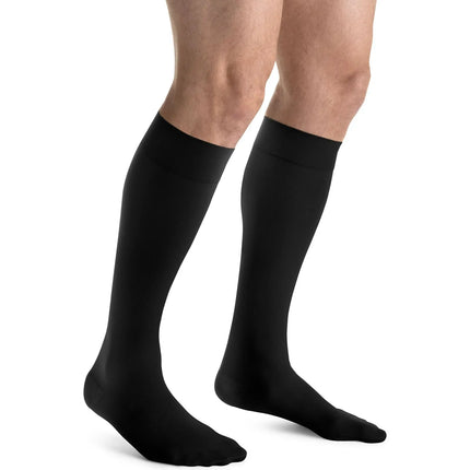 Calcetin caballero rodilla compresion 15-20 mm hg punta cerrada