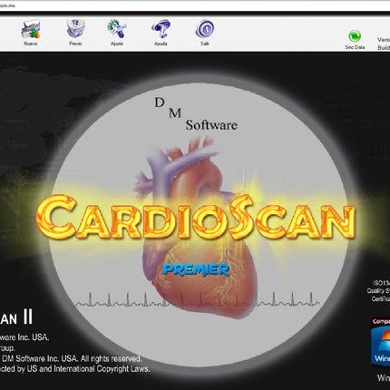 Holter Cardioscan 11 con Análisis de VFC FA QTyQTc SAECG VCG y Monitoreo de 3 o 6 Canales