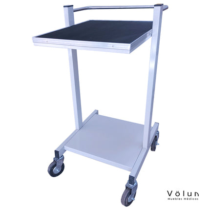 Carro Porta Ultrasonido 2/entrepaño