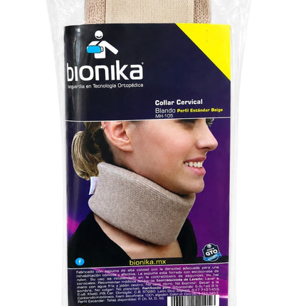 Collarín Cervical Blando Bionika | Soporte de Cuello