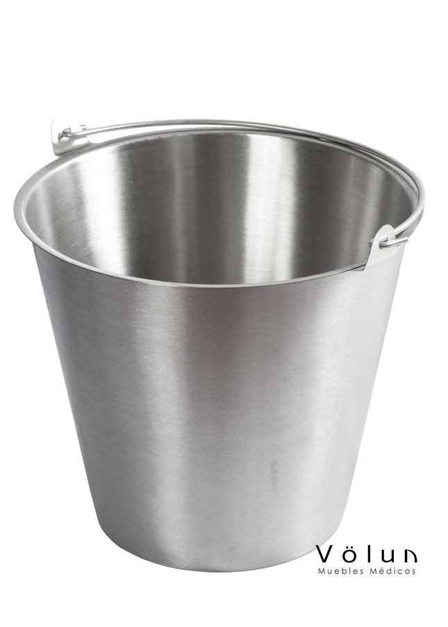 Cubeta Acero Inoxidable 12 Lts