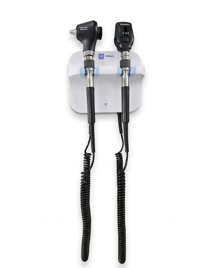 Estuche de Diagnóstico de Pared Welch Allyn con Otoscopio MacroView y Oftalmoscopio LED| Welch Allyn