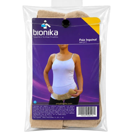 Faja Inguinal con Bulbos Removibles MH-317 | Bionika