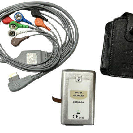 Grabadora Holter para Monitoreo hasta 7 Días | 3 o 6 Derivaciones Modelo 3A