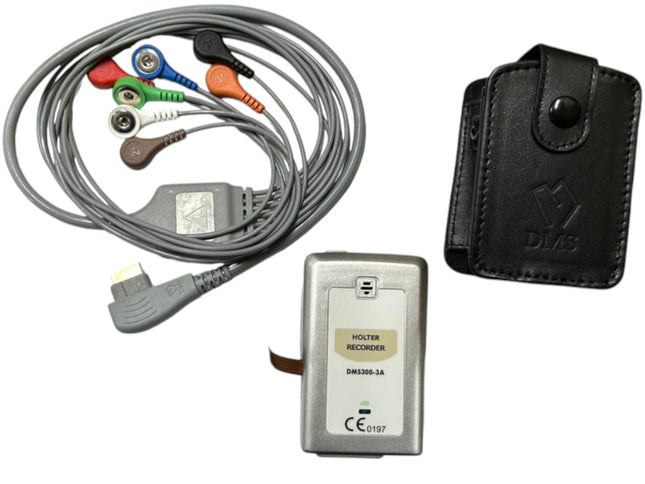 Grabadora Holter para Monitoreo hasta 7 Días | 3 o 6 Derivaciones Modelo 3A
