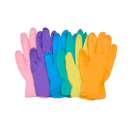 Guantes de Látex No Estériles Ambiderm Plus Bajo en Polvo Caja con 100 Piezas