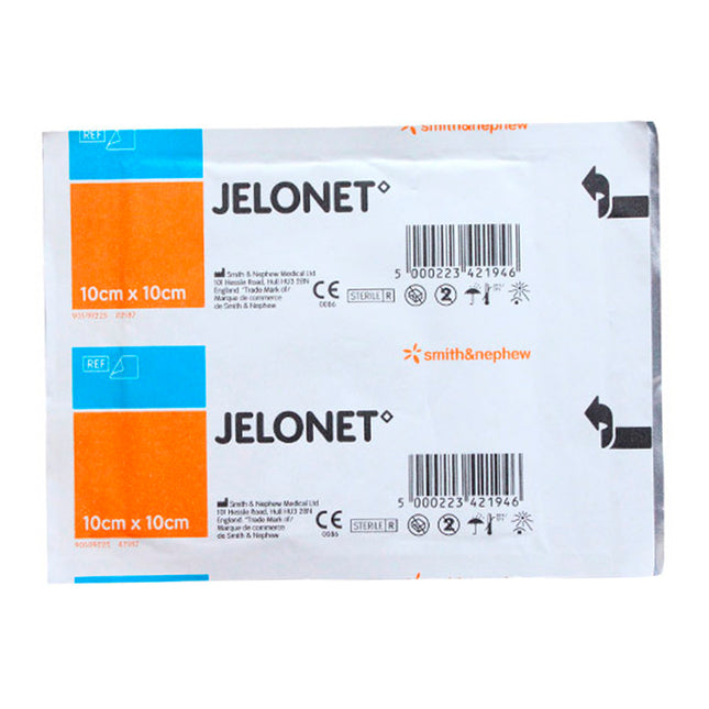 Jelonet 10 X 10 Cm Gasa Parafinada de Trama Abierta Entrelazada