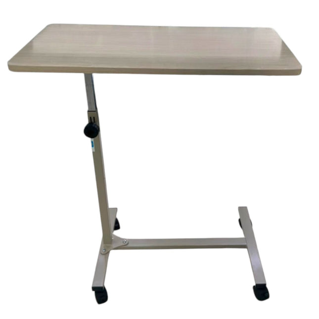 Mesa Puente para Cama Hospitalaria Ajustable Color Café | Bienstar BM-OT04