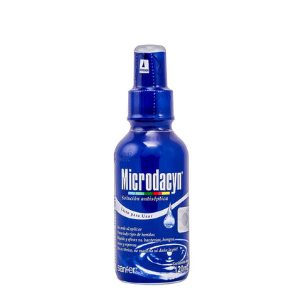 Solucion Microdacyn Esterilizante y Antiseptica con Atomizador 120 Ml