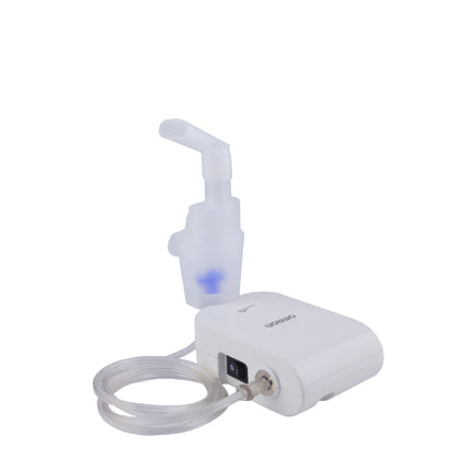 Nebulizador de compresor compacto y ligero.