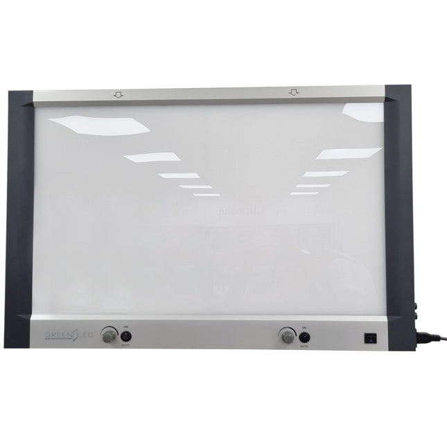 Negatoscopio Plano 2 Placas LED 6300 Lux