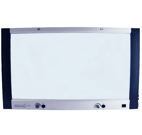 Negatoscopio Plano 2 Placas LED para Mamografia 13 000 Lux