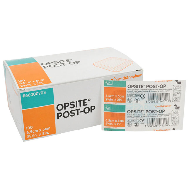 Opsite Post-op 6.5 X 5 Cm Pelicula Transparente Hidrofilica con Aposito
