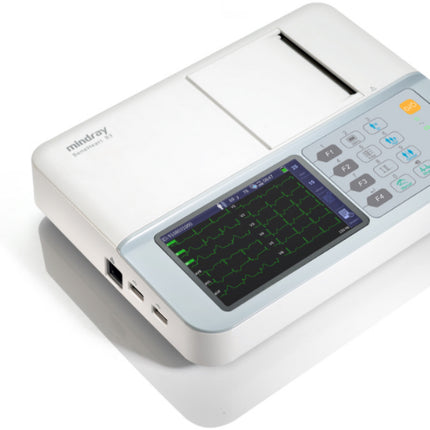 Electrocardiógrafo de 3 Canales BeneHeart R3 con Electrodos Reusables | Mindray