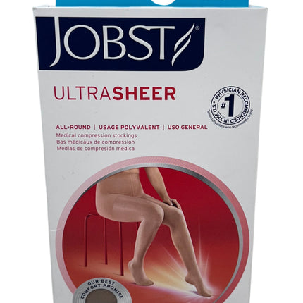 Pantimedia Ultrasheer compresion 20-30 mm hg punta cerrada