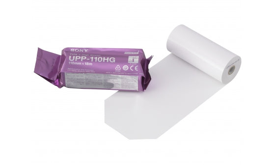 Papel Termico Glossy Rollo 110mm X 18 M
