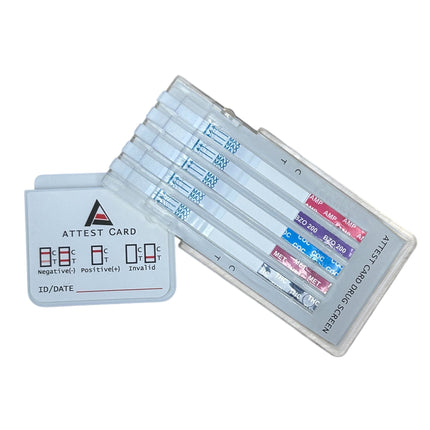 Prueba para 5 Drogas Cocaina Marihuana Anfentaminas Metanfetaminas Opiacidos