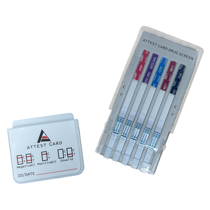 Prueba para 5 Drogas Cocaina Marihuana Anfentaminas Metanfetaminas Opiacidos