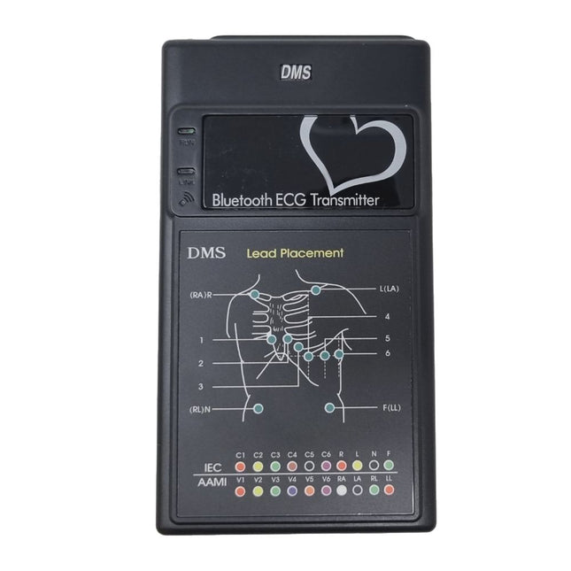 Prueba de esfuerzo DMS CardioScan Sistema de Adquisicion de ECG Bluetooth de 12 Derivaciones Windows licencia llave USB